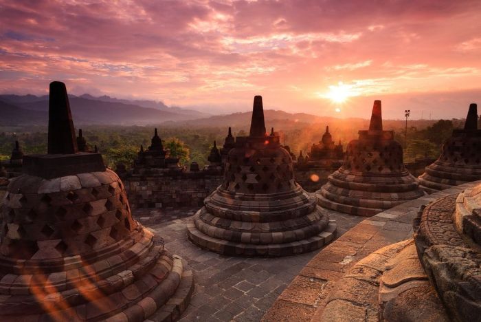 Borobudur i Prambanan (Yogyakarta)