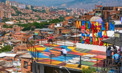 Comuna 13 i Pablo Escobar tura